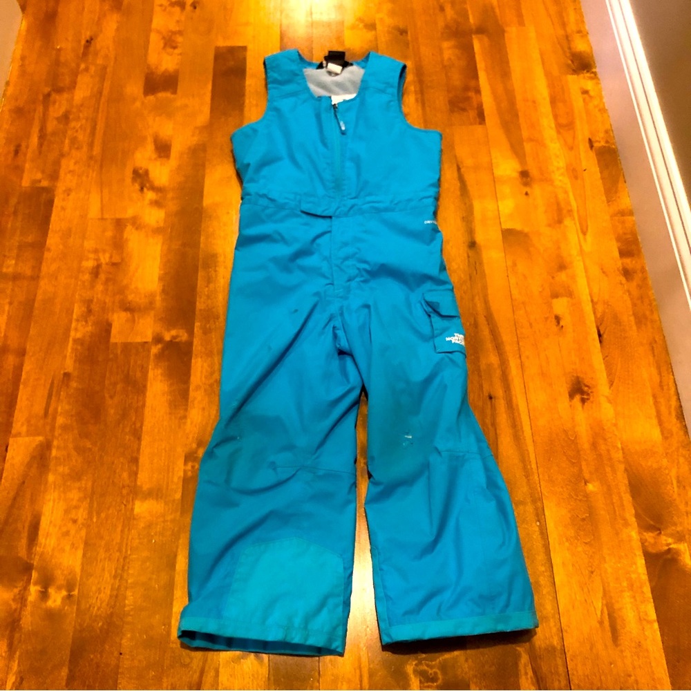 Girls/Boys North Face Snow Bibs size 5